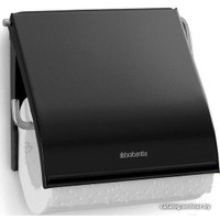 Держатель для туалетной бумаги Brabantia ReNew 108600 (черный матовый)