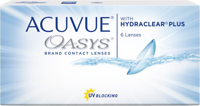 

Контактные линзы Acuvue Oasys Sph -3 дптр 8.4 мм
