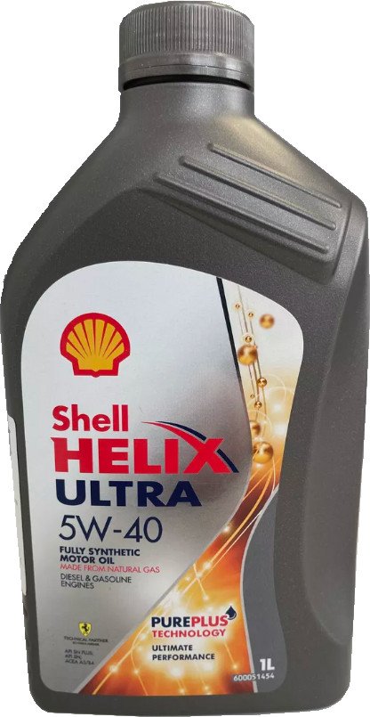 

Моторное масло Shell Helix Ultra 5W-40 1л