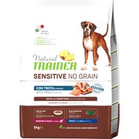 Сухой корм для собак Trainer Natural No Grain (для средних и крупных пород, форель) 12 кг в Орше