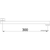 Излив Rubineta C 300