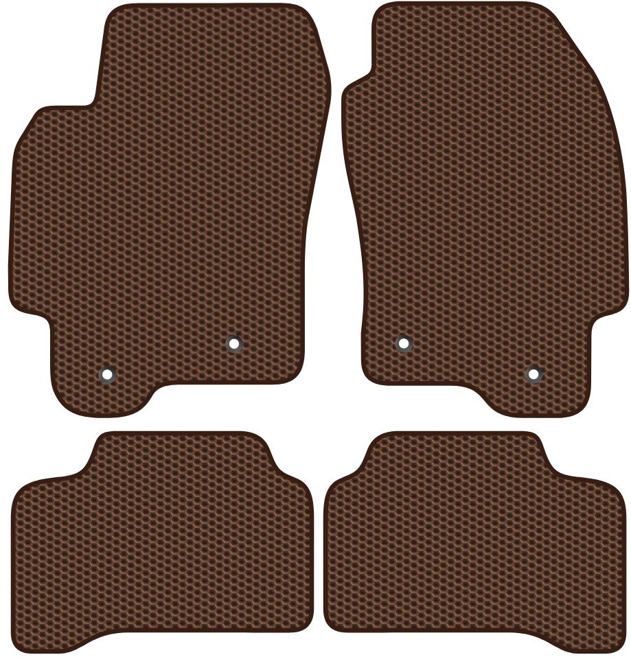 

Комплект ковриков для авто Alicosta Jaguar X-Type (седан) 2001 - 2007 (коричневый, сота)