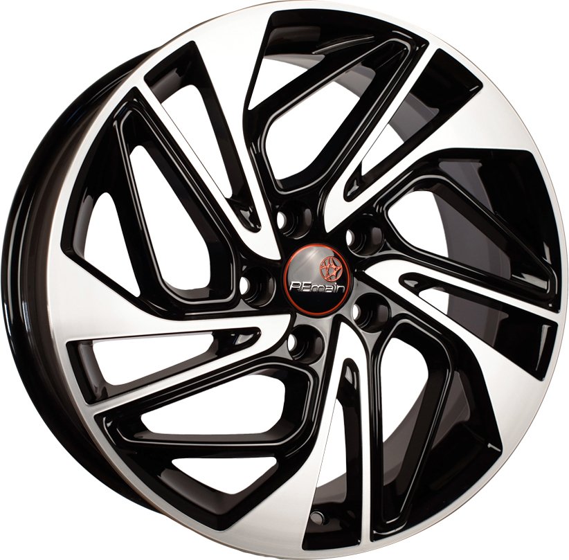 

Литые диски Vector R206 (A 17_Kia Sportage) 17x7" 5x114.3мм DIA 67.1мм ET 48/5мм Алмаз черный