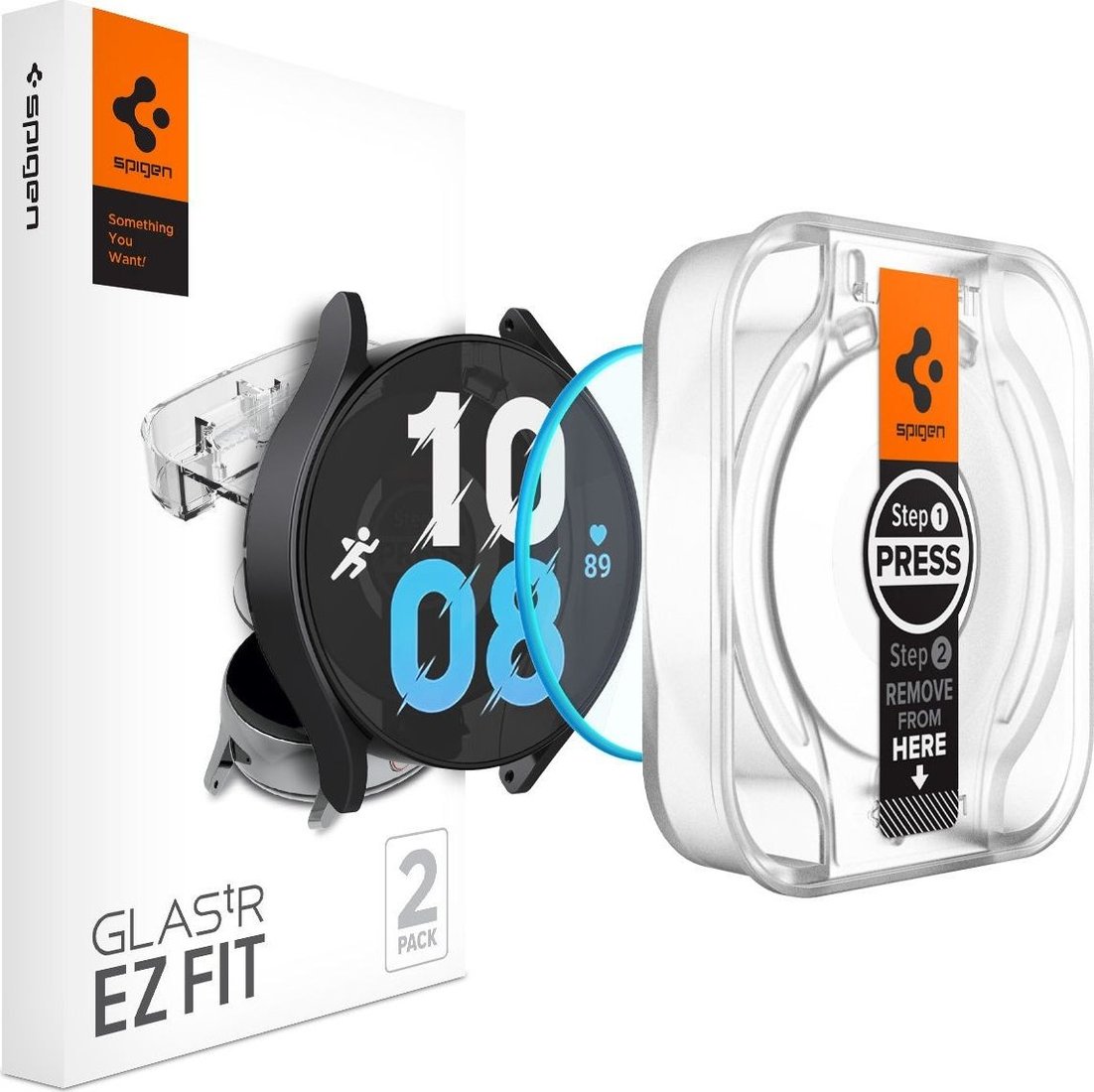 

Защитное стекло Spigen EZ FIT Glas.TR для Galaxy Watch 6 (40mm) AGL06522