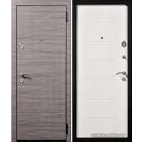 Металлическая дверь Сталлер Comfort Мюнхен 1 205x86L (дуб мадейра вертикаль/artic oak)