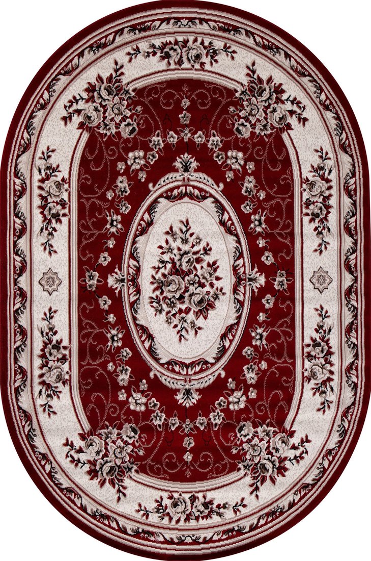

Ковер для жилой комнаты Merinos Gavana 5444-OVAL-RED (3x4)