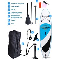 Сапборд JazzWave SUP-N5L (синий/белый)