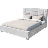 Кровать Elmax Неаполь 160x200 с ПМ Газ-лифт Континентальная рама (Glory 24)