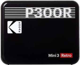 

Мобильный фотопринтер Kodak Mini 3 Retro P300R B