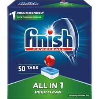 Таблетки для посудомоечной машины Finish All in 1 Deep Clean (50 шт)