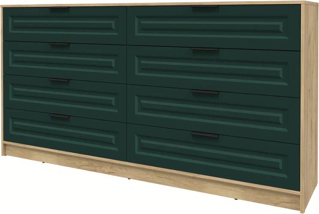 

Комод Интерлиния Концепт КТ-К197 Деко (дуб золотой/изумруд)