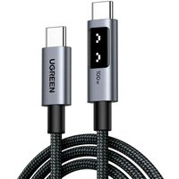 Кабель Ugreen L509 45612 USB Type-C - USB Type-C (0.5 м, серый)