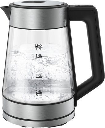 Электрический чайник Brevio Glass Kettle BV8060 (черный)