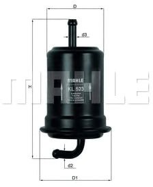 

Топливный фильтр Mahle Knecht KL523