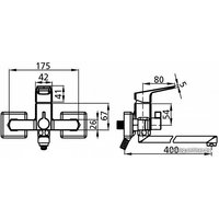 Смеситель Milardo Atlantic ATLSBLCM10