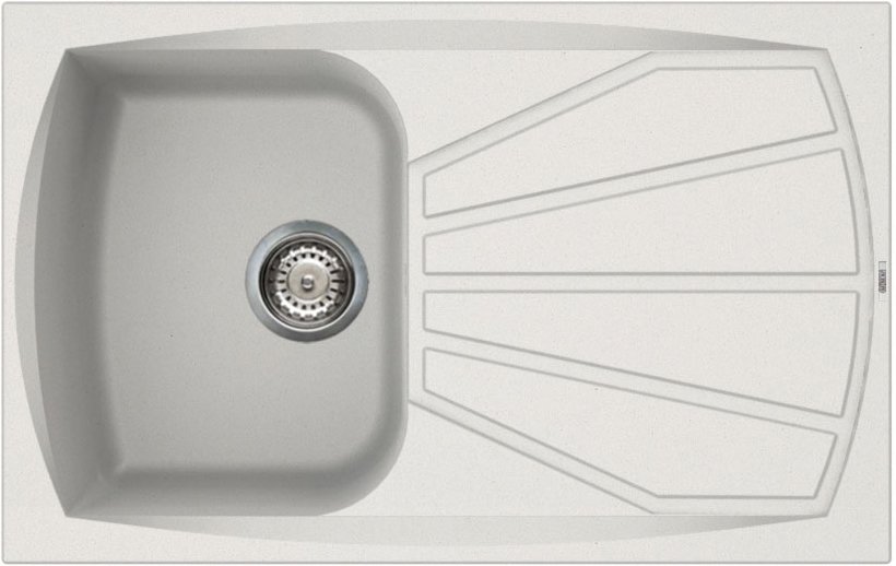 

Кухонная мойка Elleci Living 300 Bianco Titano 68