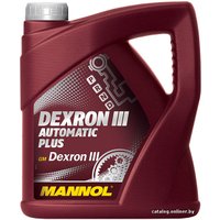 Трансмиссионное масло Mannol Dexron III Automatic Plus 4л