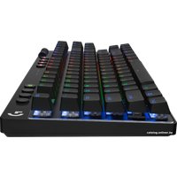 Клавиатура Logitech Pro X TKL Logitech GX Blue Clicky 920-012118 (черный, нет кириллицы)