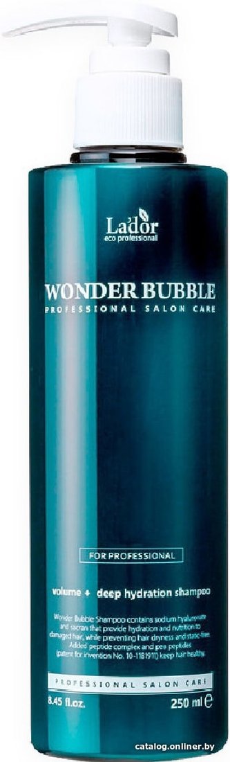 Шампунь La'dor для волос увлажняющий Wonder Bubble 250 мл