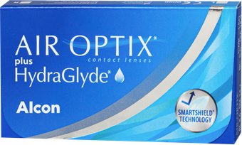 Air Optix Plus HydraGlyde +4.5 дптр 8.6 мм