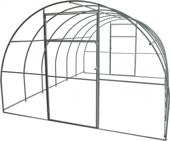 Каркас теплицы КомфортПром 3x2x4 м 0.67 м 20x20 мм