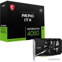 Видеокарта MSI GeForce RTX 4060 Aero ITX 8G OC