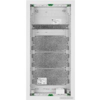 Бокс пластиковый Elektro-Plast MSF мультимед, TS35+3x МП перф.118x270mm, мет. дверь, белый RAL9016, 728x358x94mm, IP30 в Пинске