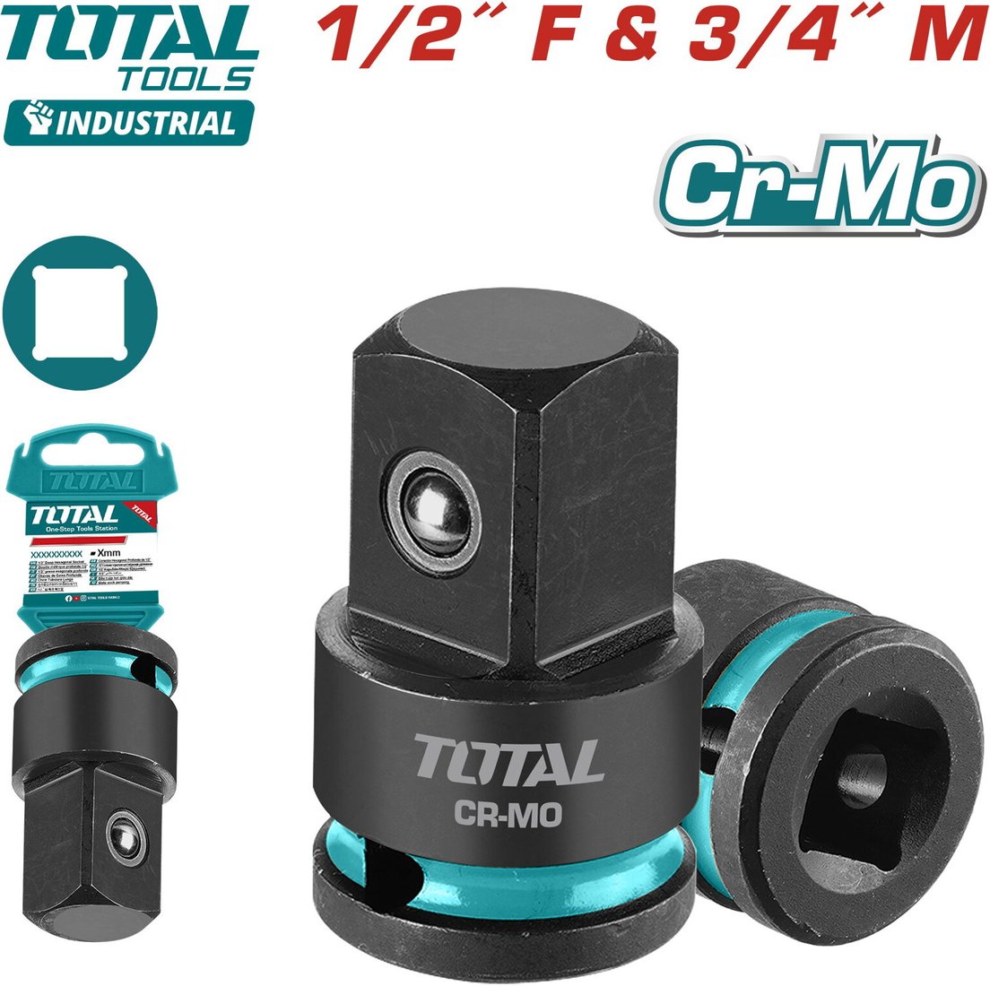 

Адаптер слесарный Total THIAD1234