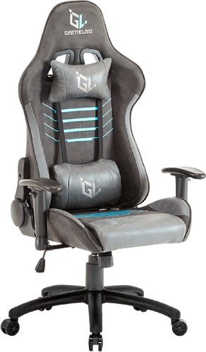 Игровое (геймерское) кресло GameLab Warlock GL-734 (серо-голубой)