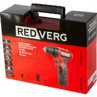 Дрель-шуруповерт RedVerg RD-SD12BL (с 2-мя АКБ, кейс) в Солигорске