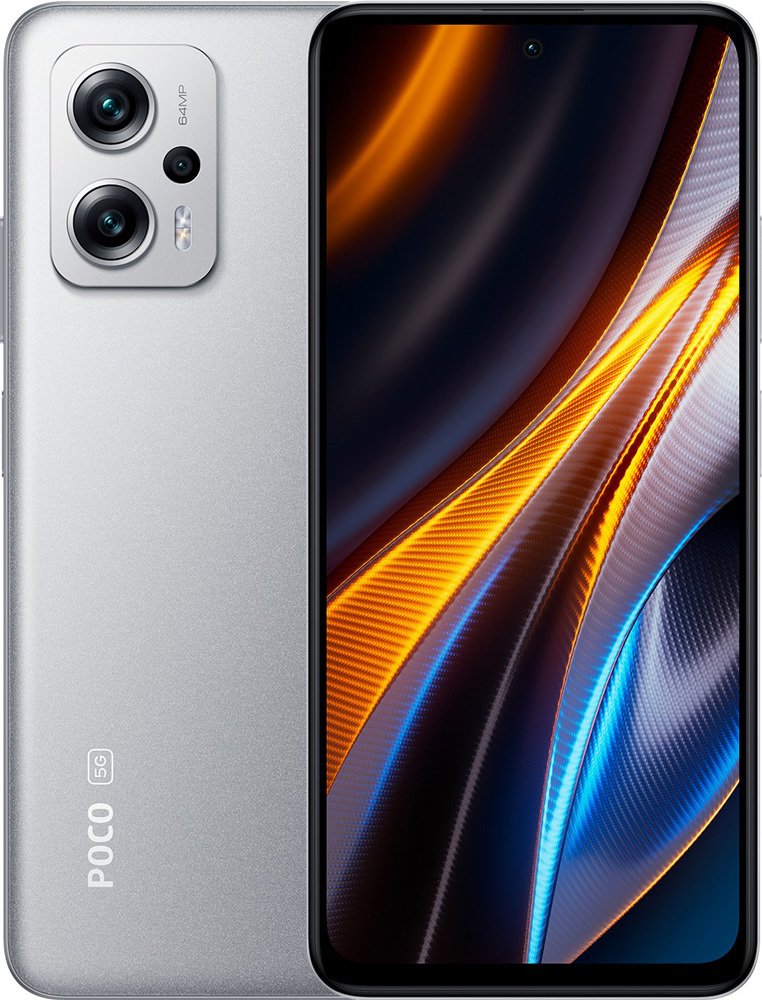 

Смартфон POCO X4 GT 8GB/256GB международная версия (серебристый)