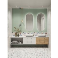  Cersanit Столешница Stone Aura 63857 (светло-серый сатиновый)