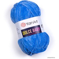 Пряжа для вязания Yarnart Dolce baby 749 50 г 85 м (синий)