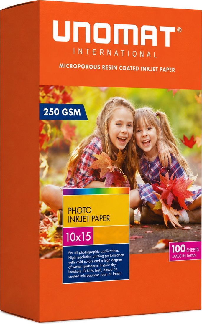 Фотобумага UNOMAT Inkjet Photo Paper 260 A6 Pearl A6 250 гр/м2 100 л UNM-PP-260-A6-PL