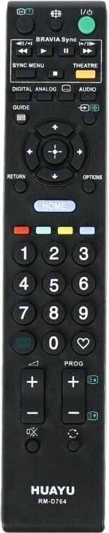 

Пульт ДУ Huayu RM-D764 (для телевизоров Sony, черный)
