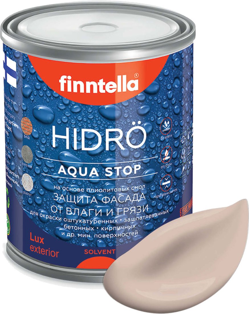 

Краска Finntella Hidro Kerma F-14-1-1-FL103 0.9 л (бежевый)