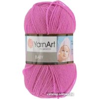 Пряжа для вязания Yarnart Baby 100% акрил 635 50 г (150 м, сиренево-розовый)