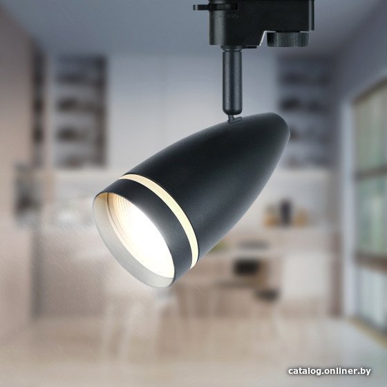 Трековый светильник ЭРА TR49-GU10 BK Б0054162