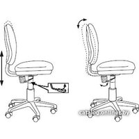 Компьютерное кресло Бюрократ CH-W213/TW-18 (салатовый)