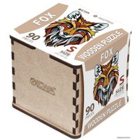 Пазл Eco-Wood-Art Лис S в деревянной упаковке (90 эл)