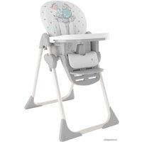 Высокий стульчик Globex Космик New 1407/80 (серый)