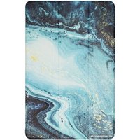 Чехол для планшета JFK Smart Case для Samsung Galaxy Tab A9+ (морской мрамор)