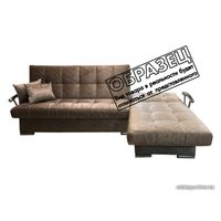 Угловой диван Асмана Марсель левый (хром/PG-2)