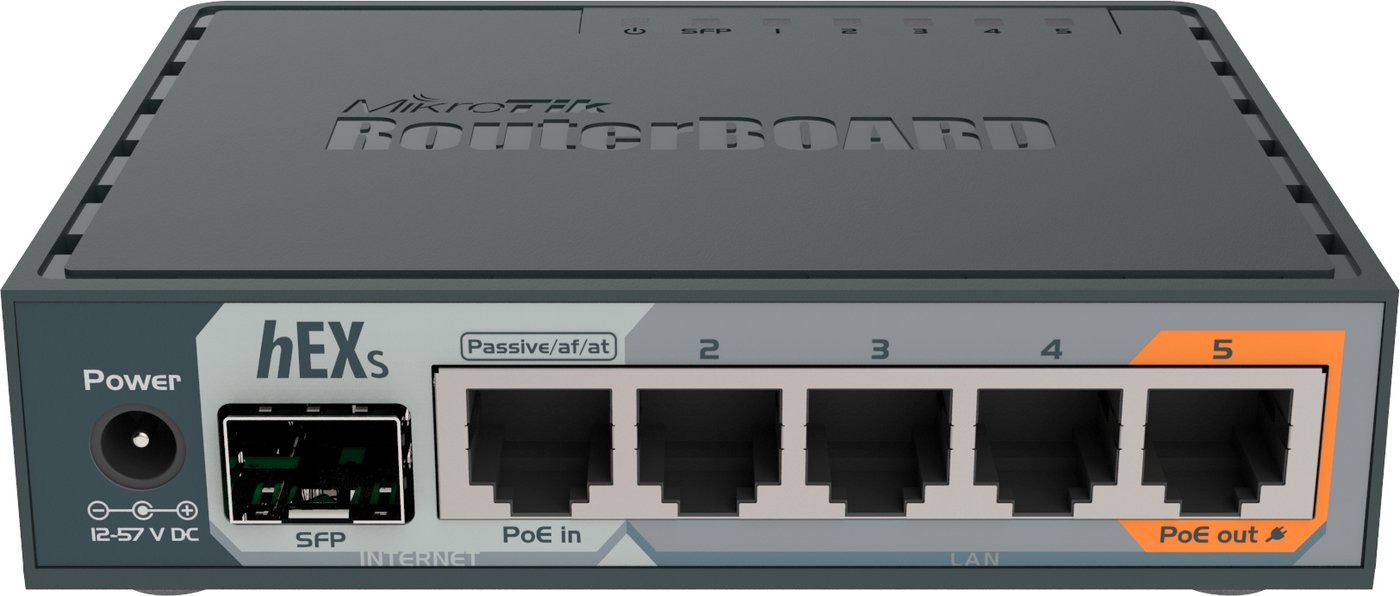 

Маршрутизатор Mikrotik hEX S RB760iGS