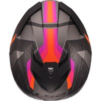 Мотошлем LS2 FF818 Storm III Sporty (L, серый/фиолетовый)