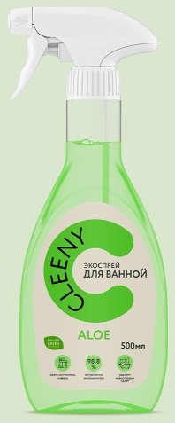 

Средство для сантехники Cleeny от известкового налета 500 мл