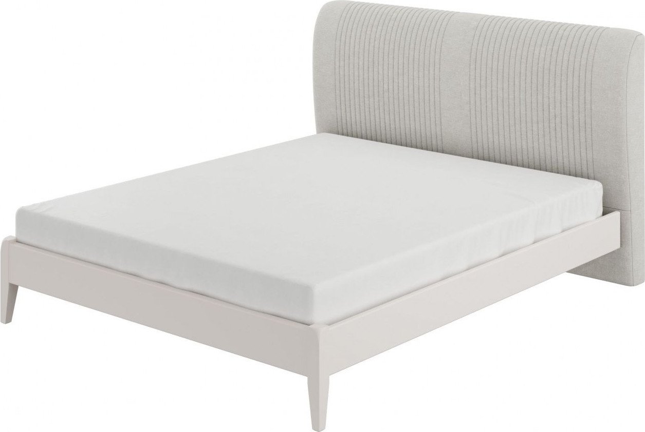 

Кровать Bravo Мебель Джали Полоса 180х200 (перламутровый/льняной)