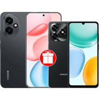 Телефон HONOR 400 8GB/256GB международная версия (черный) и смартфон HONOR X5c Plus 4GB/128GB по акции