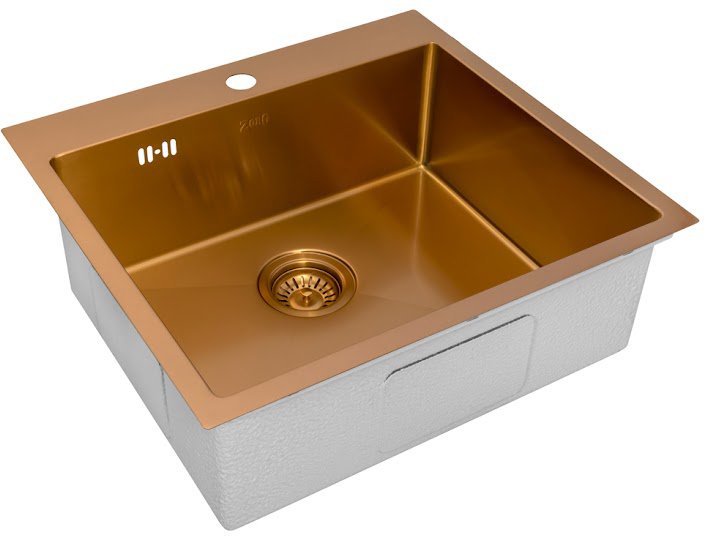 

Кухонная мойка ZorG ZRN 5055 Nano PVD Gold Rosy