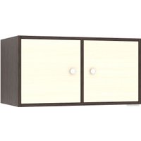 Шкаф распашной MFMaster Прайм-21-1 (венге/дуб молочный)